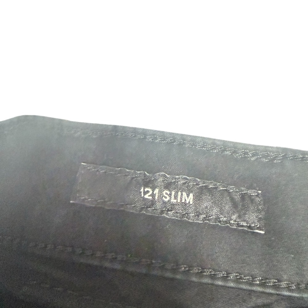 Lucky Brand 121 Slim Fit Jeans Size 32W 30W Black - Picture 4 of 9